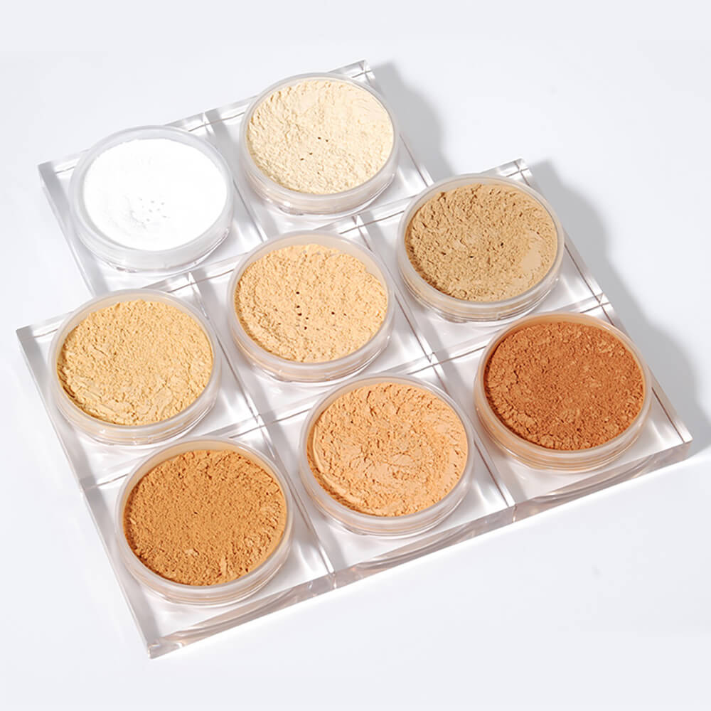 8 Color Air Loose Setting Powder Matte Finish Flawless Skin Friendly