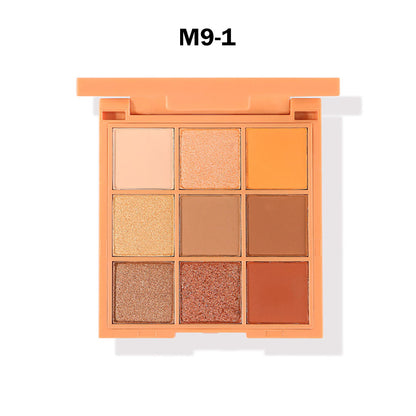 9 Color Dopamine Diy Eyeshadow Palette High Pigmented Long Lasting Waterproof