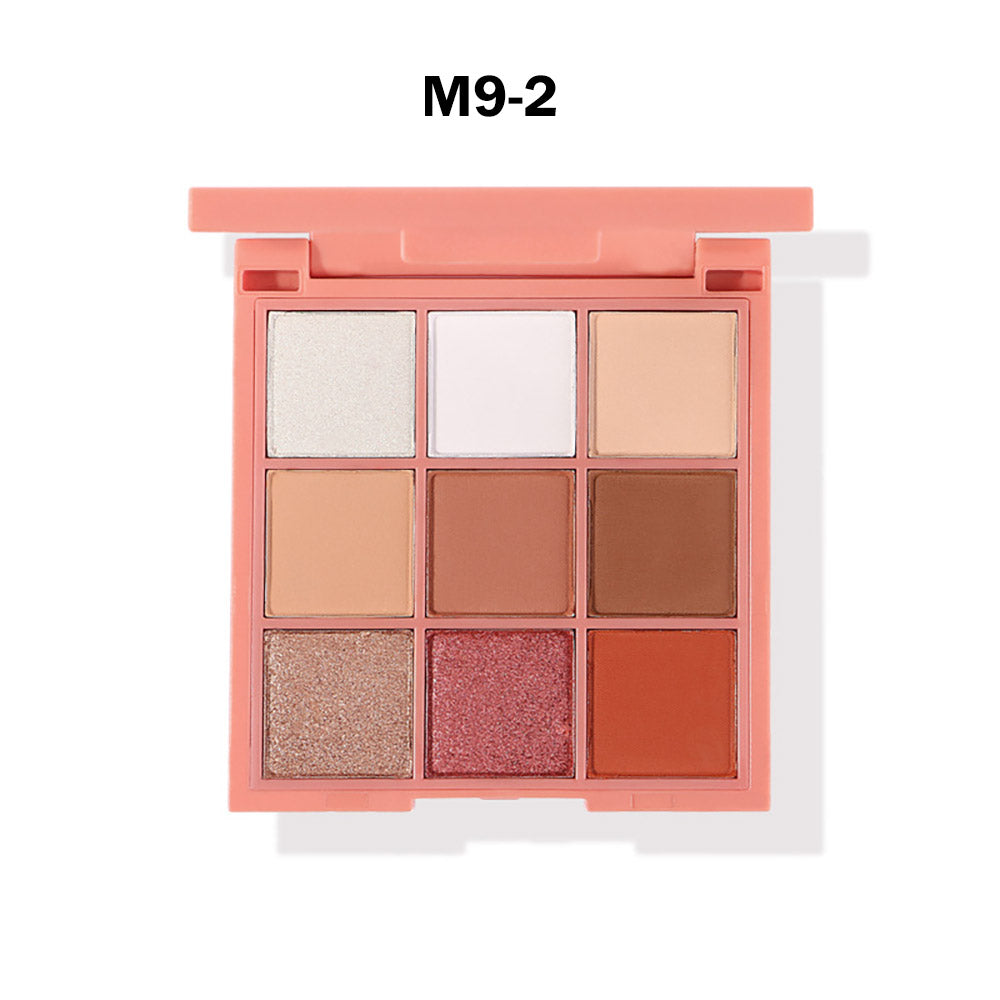 9 Color Dopamine Diy Eyeshadow Palette High Pigmented Long Lasting Waterproof