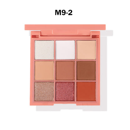 9 Color Dopamine Diy Eyeshadow Palette High Pigmented Long Lasting Waterproof
