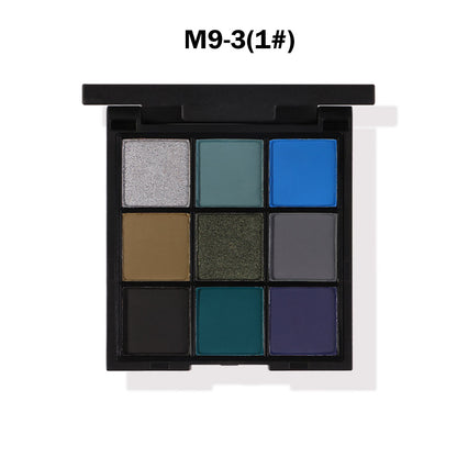 9 Color Dopamine Diy Eyeshadow Palette High Pigmented Long Lasting Waterproof
