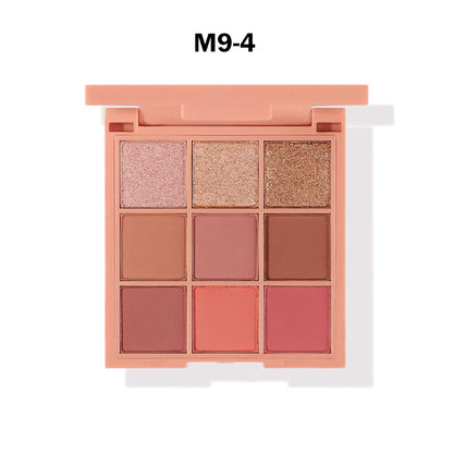 9 Color Dopamine Diy Eyeshadow Palette High Pigmented Long Lasting Waterproof