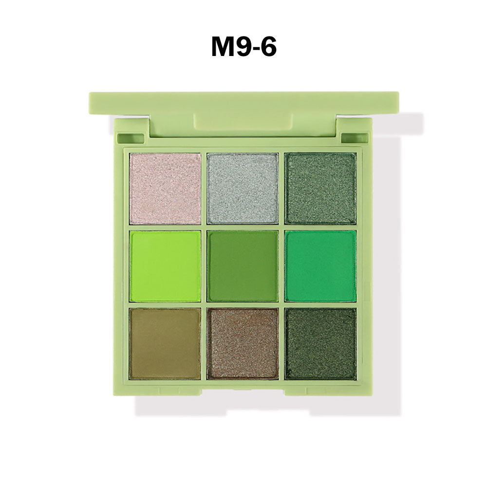 9 Color Dopamine Diy Eyeshadow Palette High Pigmented Long Lasting Waterproof