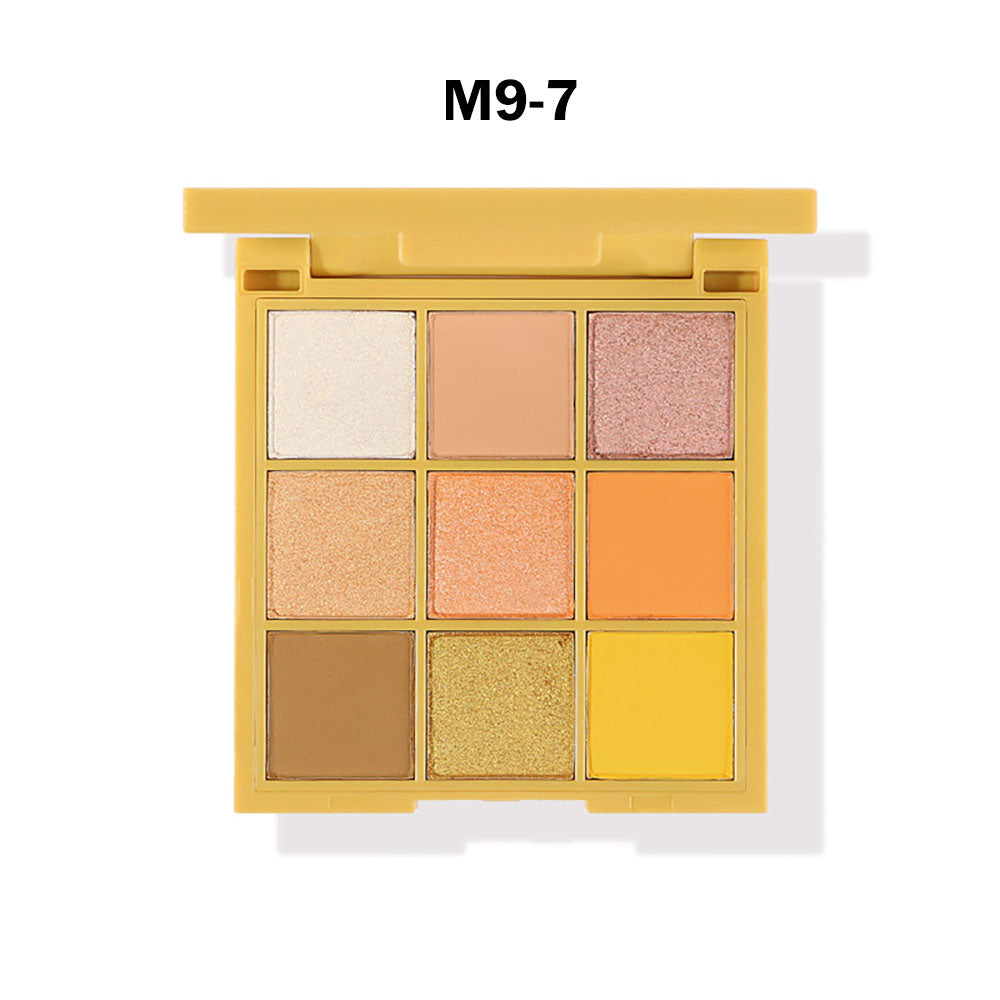 9 Color Dopamine Diy Eyeshadow Palette High Pigmented Long Lasting Waterproof