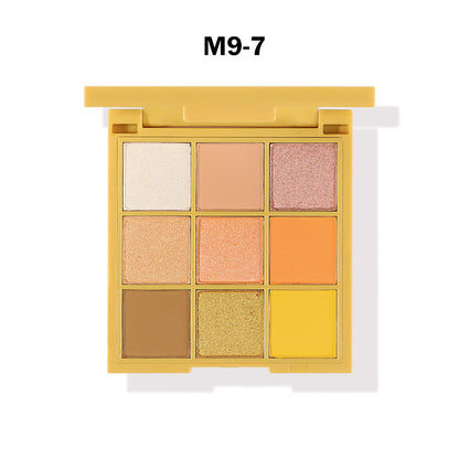 9 Color Dopamine Diy Eyeshadow Palette High Pigmented Long Lasting Waterproof