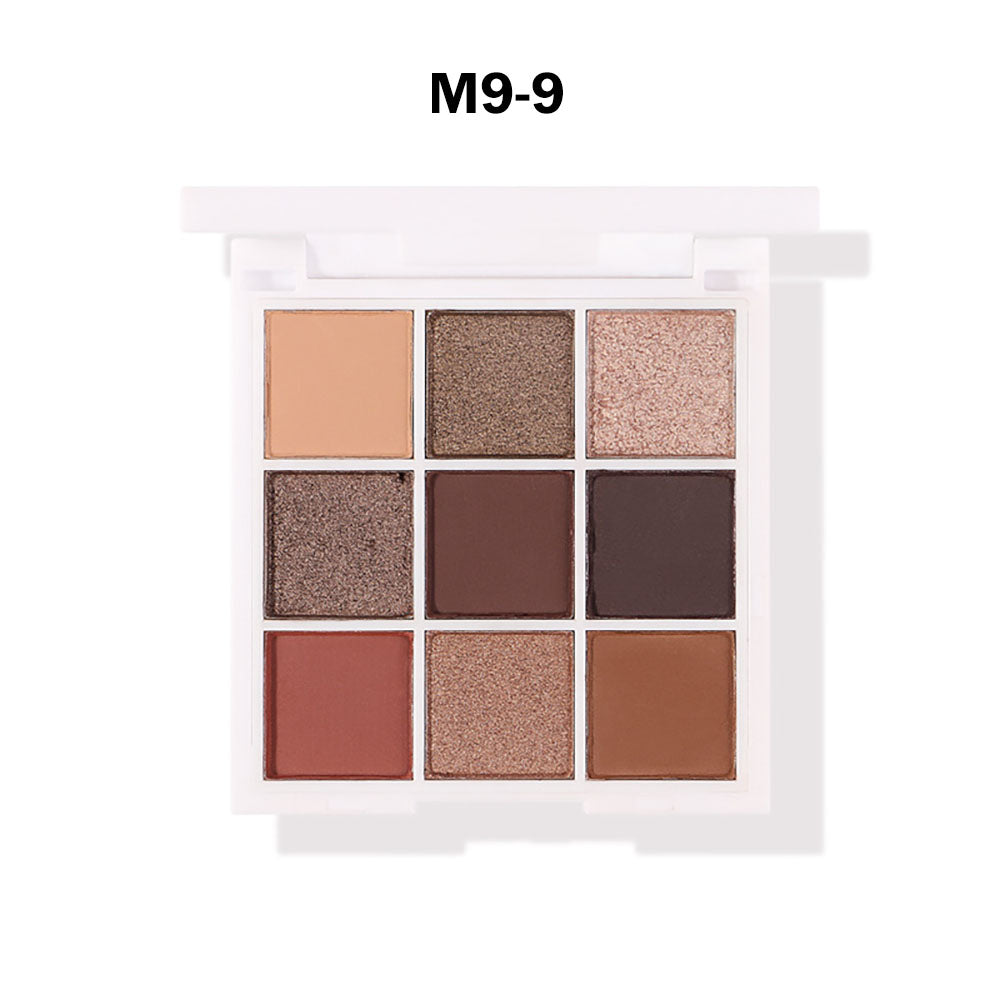9 Color Dopamine Diy Eyeshadow Palette High Pigmented Long Lasting Waterproof