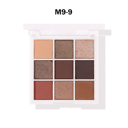 9 Color Dopamine Diy Eyeshadow Palette High Pigmented Long Lasting Waterproof