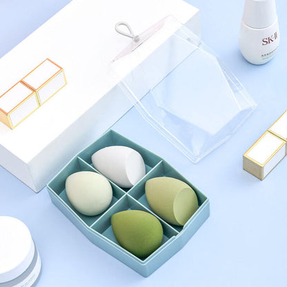 4 in 1 makeup sponge soft beauty blender powder puff various colors