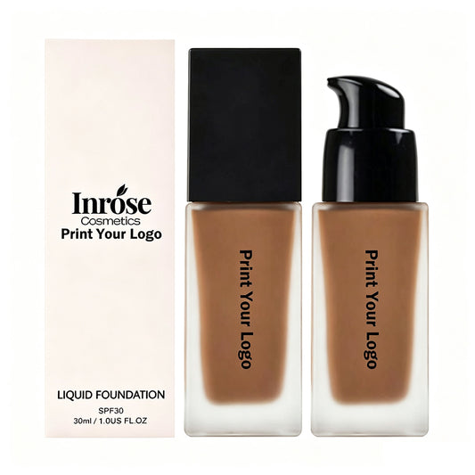 16 Color Matte Foundation SPF 30 Full Coverage Long Lasting Liquid Concealer
