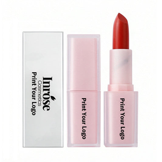 14 Color Creamy Lipstick Matte Moisturizing Waterproof Private Label Pink Tube