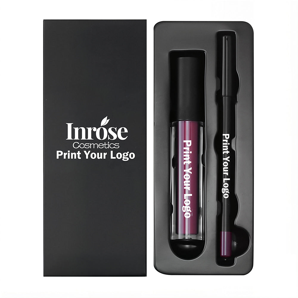 30 Color Liquid Lipstick Lip Liner Set Matte Lipstick Kit Long Lasting Waterproof