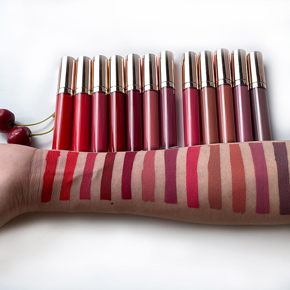 29 Color Liquid Lipstick Matte High Pigmented Cruetly Free Private Label