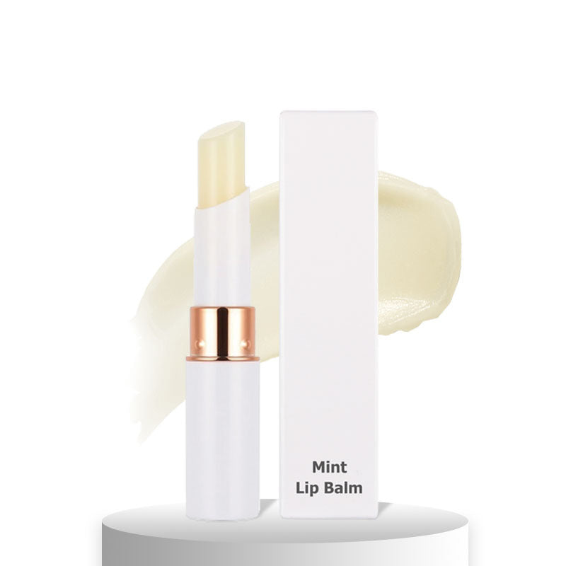 Mint Orange lip balm moisturizing lipstick vegan plant lip essence