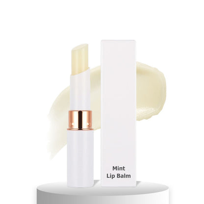 Mint Orange lip balm moisturizing lipstick vegan plant lip essence