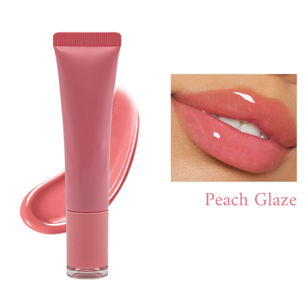 8 Color Lip Plumping Lip Gloss Moisturizing Natural Lip Balm Vegan Cruelty Free