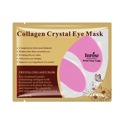 5 color eye mask patch collagen crystal reduce fine lines moisturizing