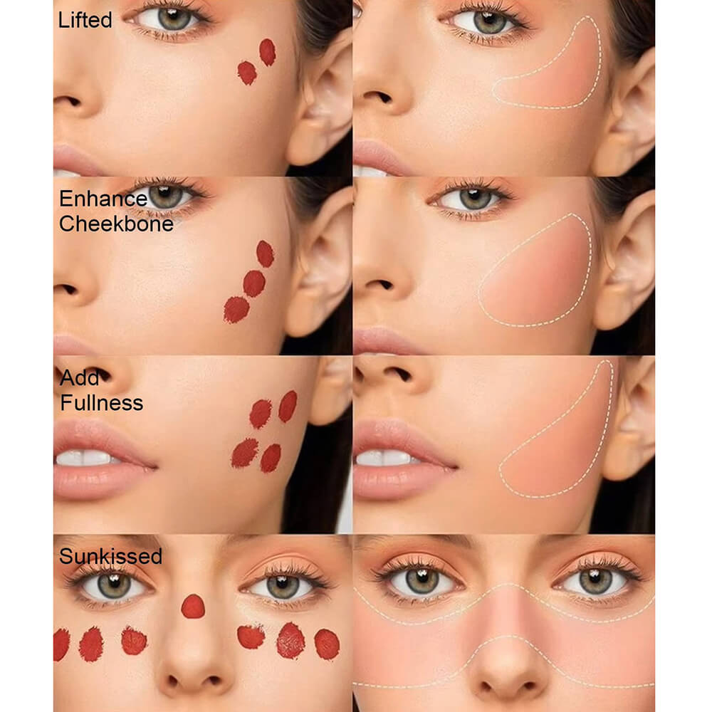 20-Shade Liquid Blush Natural Long-lasting Waterproof High Pigment Private Label