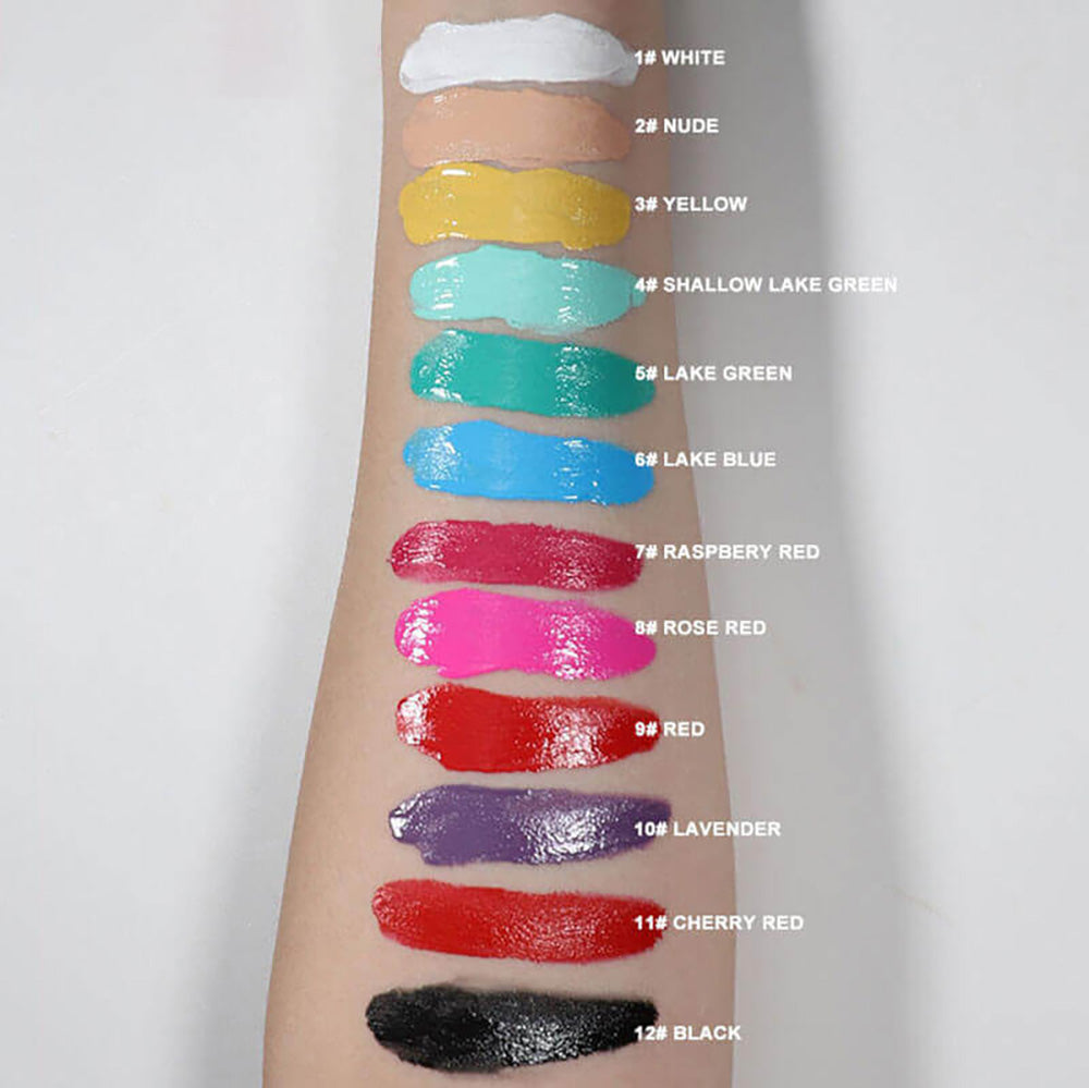 12 Color Makeup Base Eye Primer Eyeshadow Base Concealer Long Lasting 10Ml