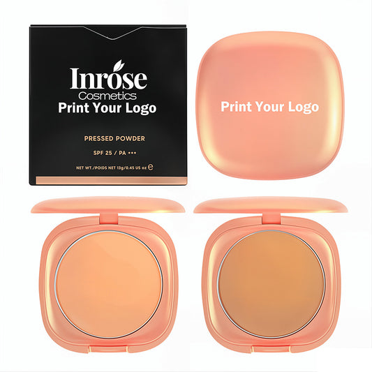 Poudre compacte fixatrice 6 couleurs, correcteur contouring vegan waterproof