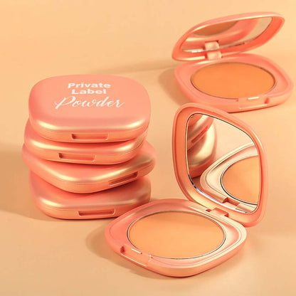 Poudre compacte fixatrice 6 couleurs, correcteur contouring vegan waterproof
