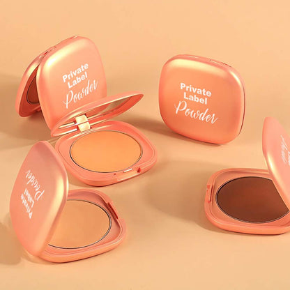 Poudre compacte fixatrice 6 couleurs, correcteur contouring vegan waterproof