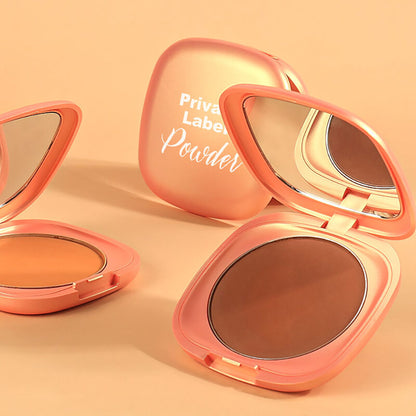 Poudre compacte fixatrice 6 couleurs, correcteur contouring vegan waterproof