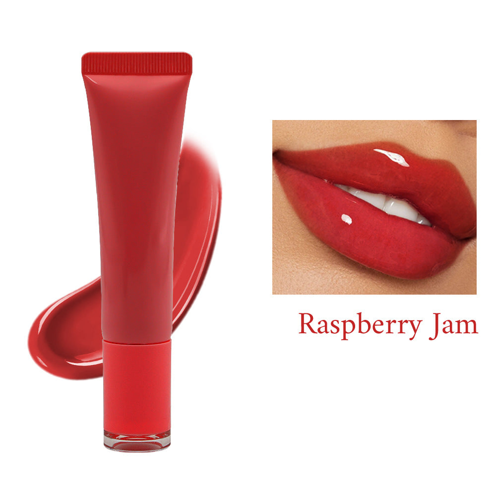 8 Color Lip Plumping Lip Gloss Moisturizing Natural Lip Balm Vegan Cruelty Free