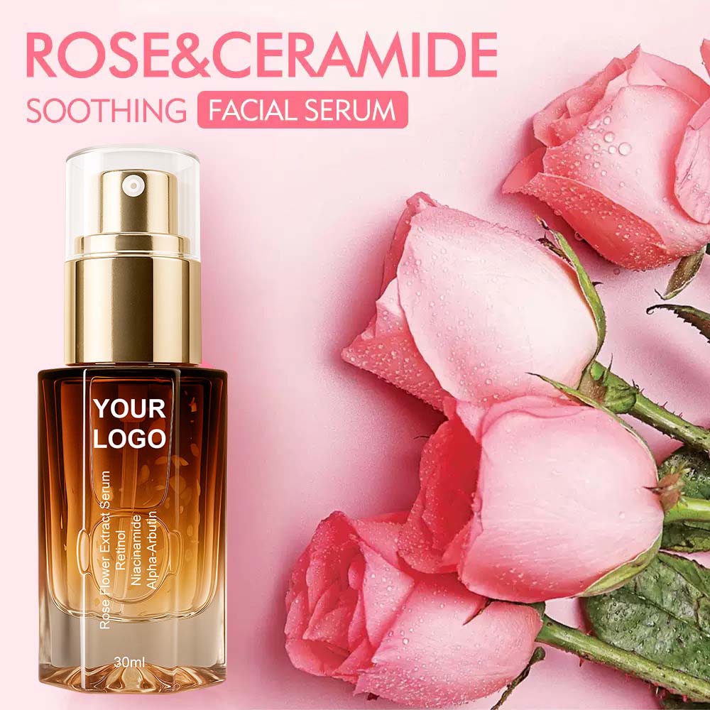 Rose Serum Manufacturer Rose Essence Moisturizing Base Soothing Hydrating 30ml