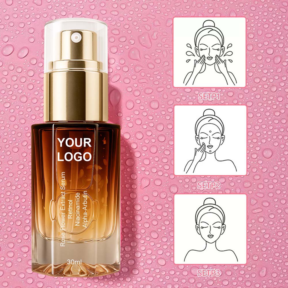Rose Serum Manufacturer Rose Essence Moisturizing Base Soothing Hydrating 30ml