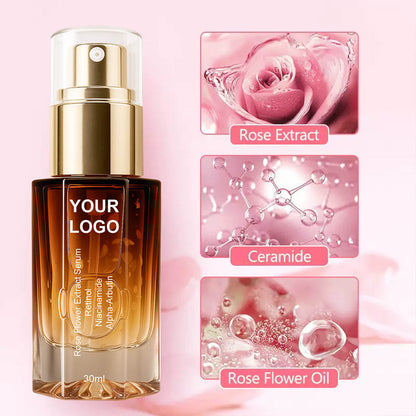 Rose Serum Manufacturer Rose Essence Moisturizing Base Soothing Hydrating 30ml