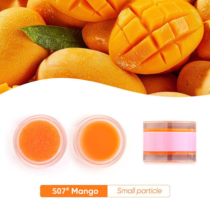 2 In 1 Lip Mask & Lip Scrub Lip Balm Exfoliation Moisturizing Lip Care With Lip Brush