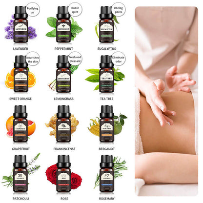 Pure essential oil body diffusers massage aromatherapy humidifier plant natural