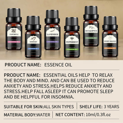 Pure essential oil body diffusers massage aromatherapy humidifier plant natural