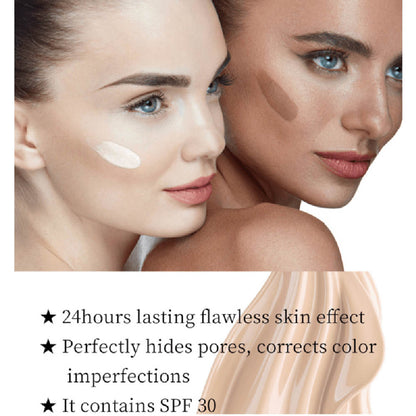 18 Color SPF30 Foundation Full Coverage Matte Concealer High Pigmented