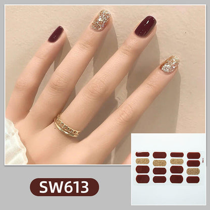 Nail art stickers collection nail stickers waterproof long-lasting