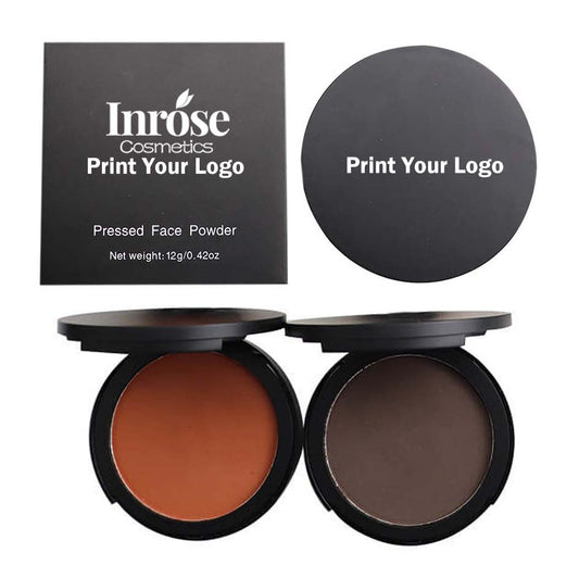 Poudre compacte fixatrice pressée 10 couleurs, hautement pigmentée 