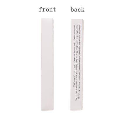 7 Color Slim Eyebrow Pencil Brow Pen Long Lasting Waterproof Gold Tube