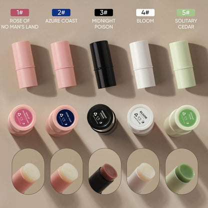 4 Scents Solid Perfume Stick Long-Lasting Fragrance Refresh Body Balm for Men Women