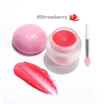 3 Scents Lip Mask Exfoliating Line-Smooth Anti-Cracking Nourish Moisturizing