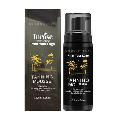 Tanning mousse bronzer moisturizing cream body tanning lotion sun beach