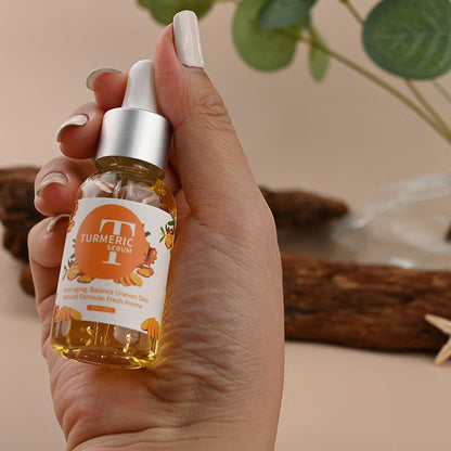 Face serum turmeric essence anti aging brighten remove dark spot 30ml