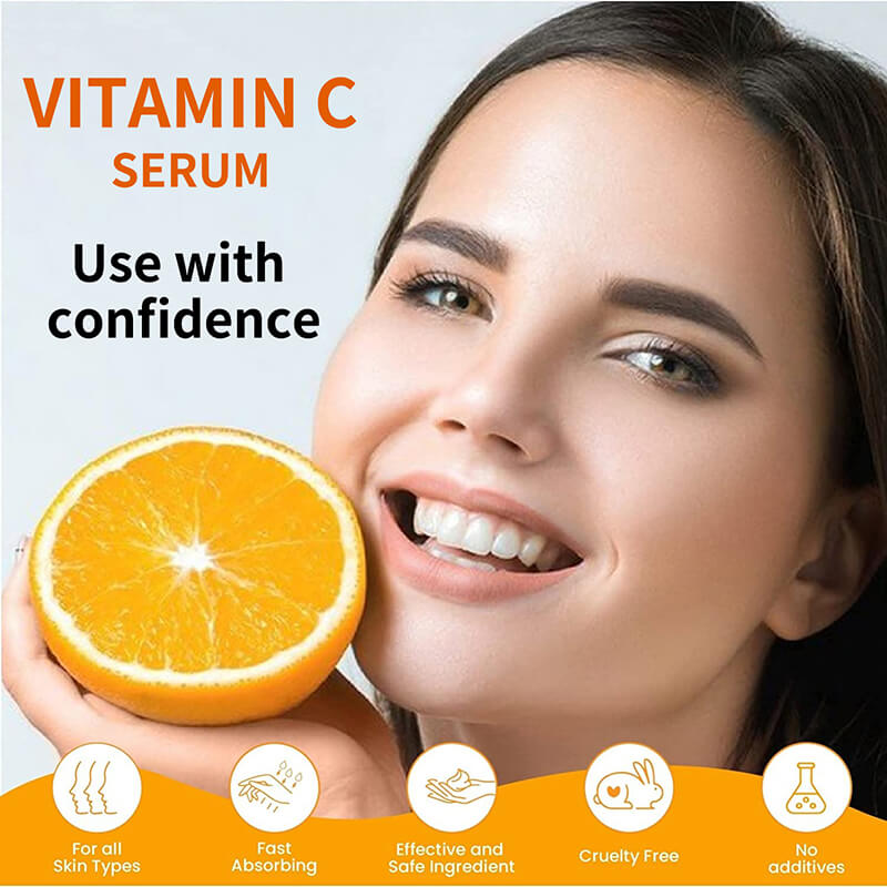 Face serum anti aging serum vitamin C whitening remove wrinkl organic 30ml
