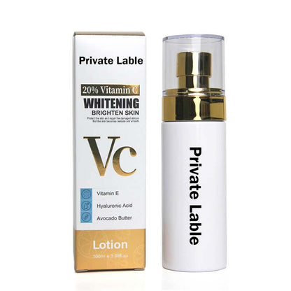 Facial lotion 20% Vitamin C moisturizing VC lotion nourish brighten 100ml