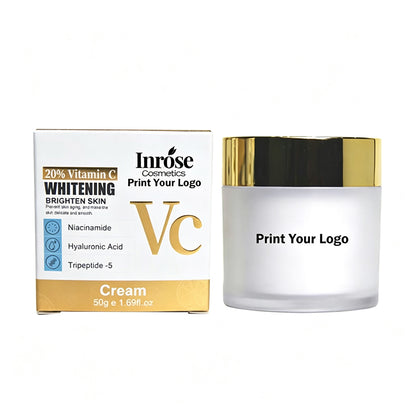 Facial Cream 20% Vitamin C Hydration Nourishing Brightening 50G