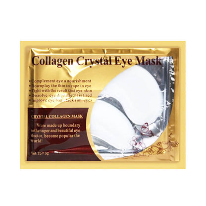 5 color eye mask patch collagen crystal reduce fine lines moisturizing