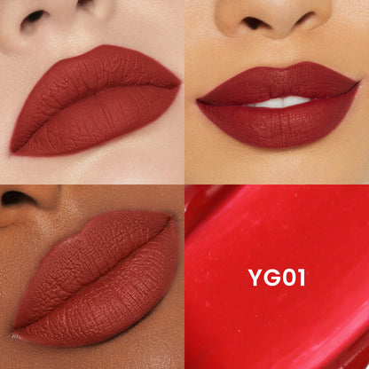 38-color OEM ODM Nude Liquid Lipstick Matte Non-Sticky Transfer-Proof