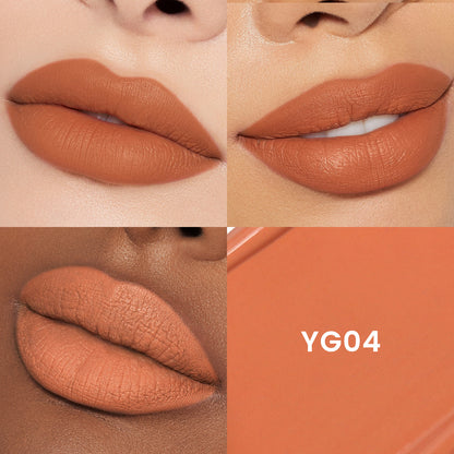 38-color OEM ODM Nude Liquid Lipstick Matte Non-Sticky Transfer-Proof