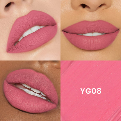 38-color OEM ODM Nude Liquid Lipstick Matte Non-Sticky Transfer-Proof