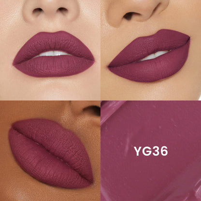 38-color OEM ODM Nude Liquid Lipstick Matte Non-Sticky Transfer-Proof