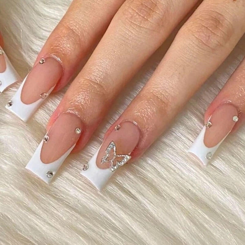 Press on nail collection manicure nail patch fake nail 24pcs